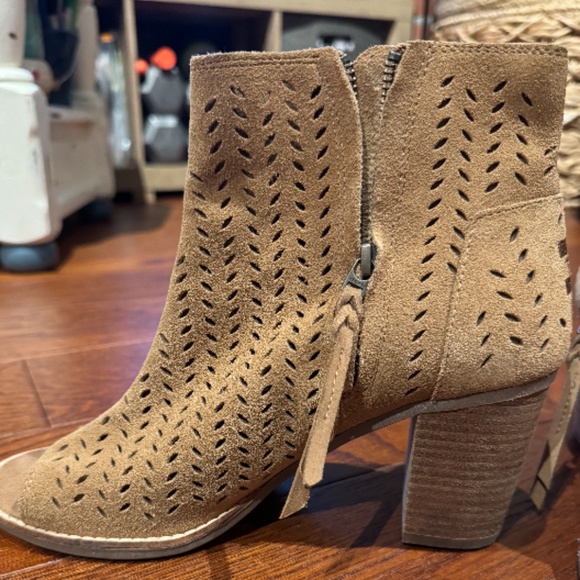 Toms Womens Majorca Peep Toe Bootie - Picture 4 of 5